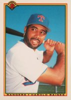 1990 Bowman Tiffany #501 Harold Baines Baseball Card