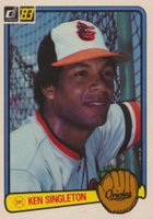 1983 Donruss #257 Ken Singleton Baseball Card
