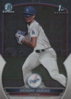 2023 Bowman Chrome Prospects #BCP218 Joendry Vargas Baseball Card
