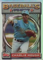 1993 Finest #169 Charlie Hough Refractor Baseball Card