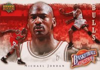 2007 Upper Deck NBA Heroes Michael Jordan #MJ-8 Michael Jordan Basketball Card