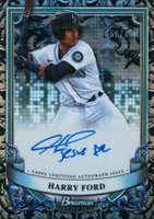 2024 Bowman Sterling Prospect Autographs #PAHF Harry Ford Sterling Silver Refractor Baseball Card