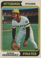 1974 O-Pee-Chee #222 Ramon Hernandez Baseball Card