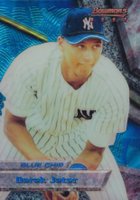 1994 Bowman's Best  #2 Derek Jeter Blue Refractor Baseball Card