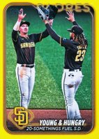 2024 Topps Update #US48 Fernando Tatis Jr./Jackson Merrill Yellow Baseball Card
