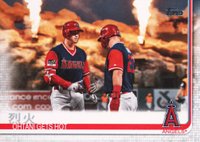 2019 Topps #367 Ohtani Gets Hot Baseball Card