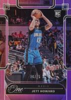 2023 Panini One and One #105 Jett Howard Purple Basketball Card