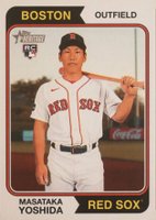2023 Topps Heritage #108 Masataka Yoshida Rookie SP Variation Baseball Card