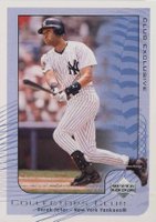 2002 Upper Deck Collector's Club #MLB8 Derek Jeter Baseball Card