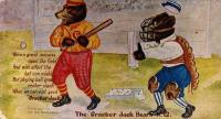 1900 Postcards & Trade # 1907 Cracker Jack Bears Baseball Post Card 12 