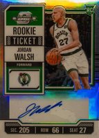 2023 Panini Contenders Optic #112 Jordan Walsh Autograph Basketball Card