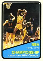 1972 Topps #159 1971-72 NBA Championship Basketball Card