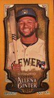 2024 Topps Allen & Ginter #276 Jackson Chourio Chrome-Mini-Gold Refractor Baseball Card