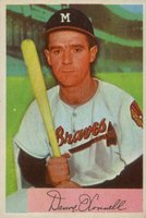 1954 Bowman #160 Danny O'Connell Baseball Card
