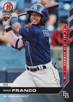 2019 Bowman Next Top 20  #T1 Wander Franco Baseball Card