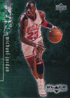1998 Upper Deck Black Diamond #4 Michael Jordan Quadruple Basketball Card