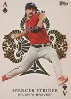 2023 Topps All Aces #AA27 Spencer Strider Series 2 Baseball Card