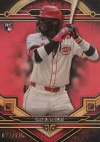 2024 Topps Triple Threads #12 Elly de La Cruz Tourmaline Baseball Card