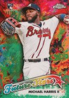 2023 Topps Chrome Future Stars #FS20 Michael Harris II Green Baseball Card