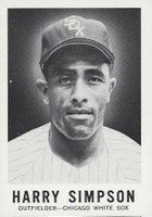 1960 Leaf #81 Harry Simpson Baseball Card