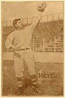 1914 Texas Tommy Type 1 # Chief Meyers Baseball Card