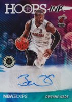 2019 Panini Hoops Premium Stock Hoops Ink #DWY Dwyane Wade Basketball Card