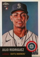2022 Topps Chrome Platinum Anniversary #171 Julio Rodriguez Refractor Baseball Card