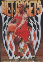 1996 Skybox E-X2000 Net Assets #17 Dennis Rodman Basketball Card
