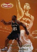 1999 Topps Gold Label New Standard #NS3 Tim Duncan Red Label Basketball Card