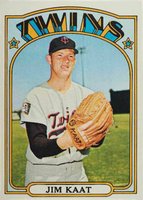 1972 Topps #709 Jim Kaat Baseball Card