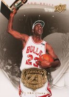 2009 Upper Deck Jordan Legacy Gold #48 Michael Jordan Basketball Card