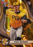 2024 Bowman's Best #53 Paul Skenes Gold Lava Baseball Card