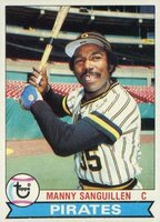 1979 Topps #447 Manny Sanguillen Baseball Card