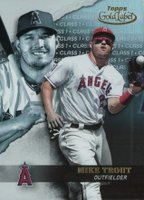 2020 Topps Gold Label  #1 Mike Trout Class 1 Baseball Card