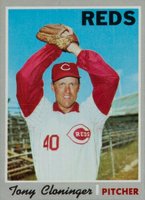 1970 Topps #705 Tony Cloninger Baseball Card