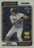 2023 Topps Heritage #7 Adley Rutschman Chrome Baseball Card