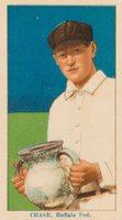 1914 Coupon Cigarettes (Type 2) # Hal Chase Buffalo-Holding Trophy Baseball Card