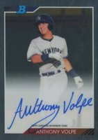 2020 Bowman Heritage Chrome Autographs #AV Anthony Volpe Baseball Card