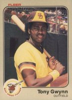 1983 Fleer #360 Tony Gwynn Baseball Card