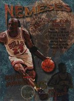 1995 Stadium Club Nemeses #N10 Joe Dumars/Michael Jordan Members Only Basketball Card
