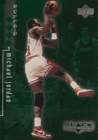 1998 Upper Deck Black Diamond #1 Michael Jordan Quadruple Basketball Card