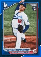 2024 Bowman #36 Yoshinobu Yamamoto Blue Baseball Card