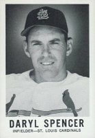 1960 Leaf #129 Daryl Spencer Baseball Card