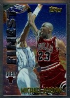 1995 Topps Mystery Finest #M1 Michael Jordan Basketball Card