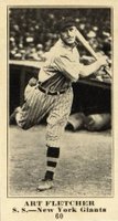 1916 Sporting News #60 Art Fletcher Baseball Card