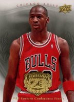 2009 Upper Deck Jordan Legacy Gold #39 Michael Jordan Basketball Card
