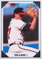 1991 Leaf #172 Tom Glavine Baseball Card