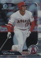 2019 Bowman Chrome #50 Shohei Ohtani Refractor Baseball Card