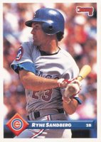 1993 Donruss #344 Ryne Sandberg Baseball Card