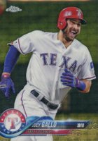 2018 Topps Chrome #108 Joey Gallo Superfractor 1/1 Baseball Card